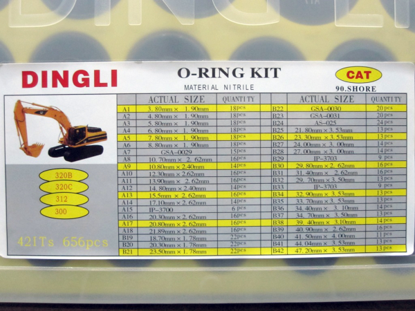 CATERPILAR O-RING KITS 90~BIG