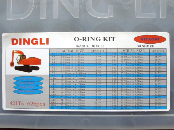 HITACHI O-RING KITS 90~BIG