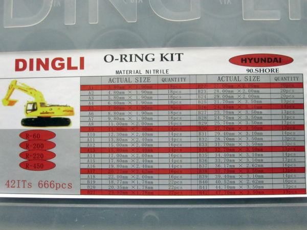 HYUNDAI O-RING KITS 90~BIG
