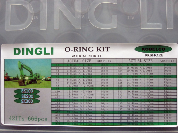 KOBELCO O-RING KITS 90~BIG